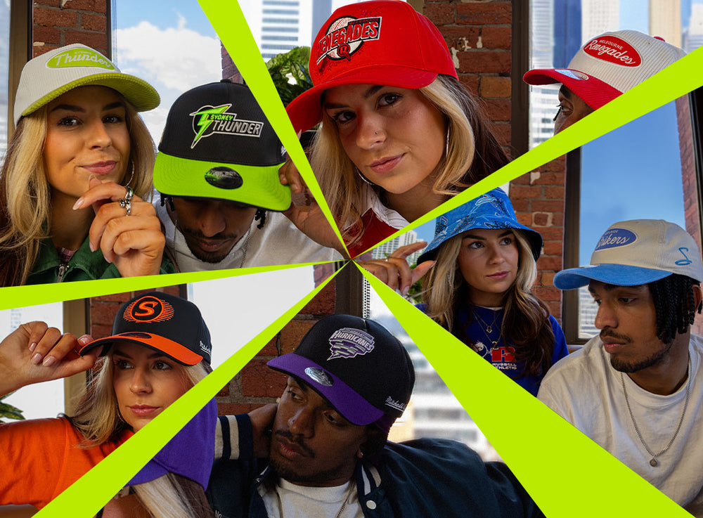 Shop from our new range of Mitchell & Ness Headwear. Choose from on field caps, bucket hats, wide brims & more.
