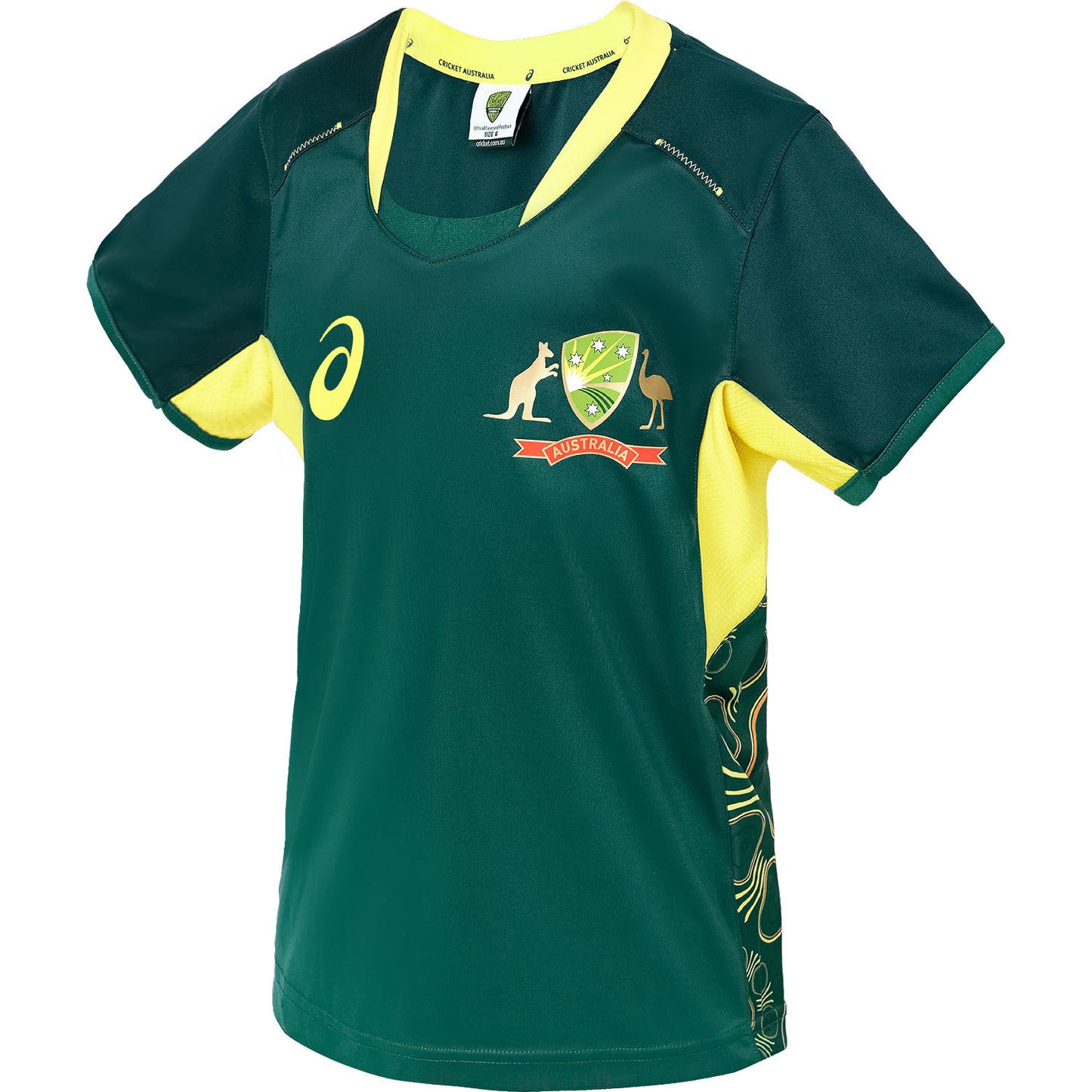 Cricket Australia Kids 2023/24 Replica T20 Shirt