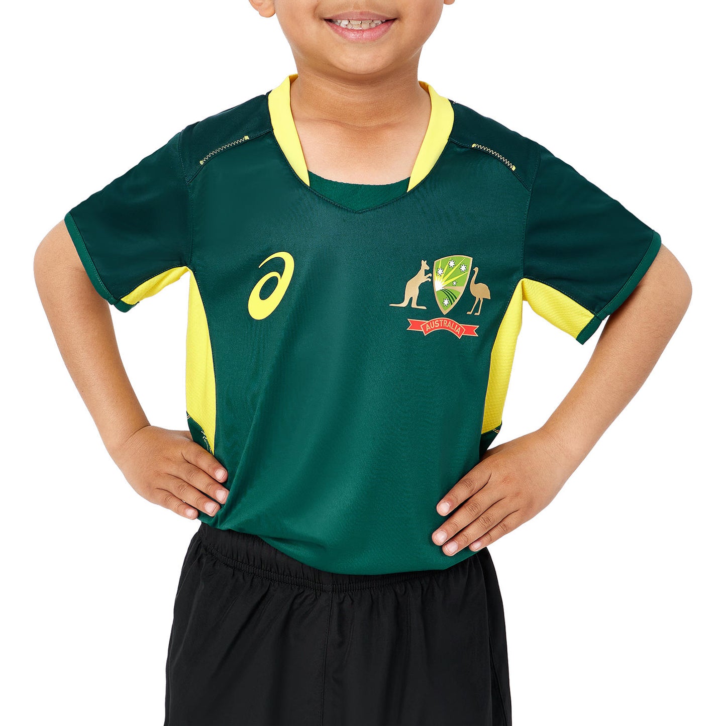 Cricket Australia Kids 2023/24 Replica T20 Shirt