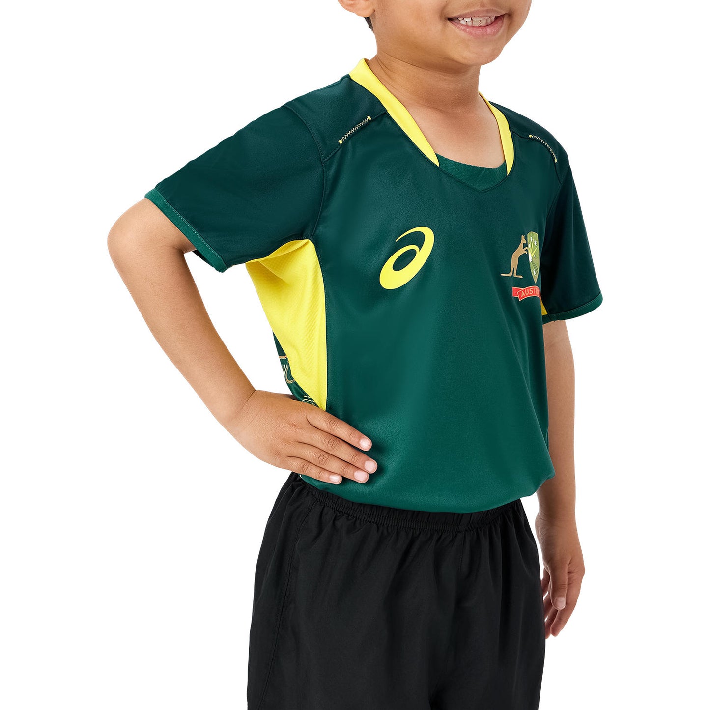 Cricket Australia Kids 2023/24 Replica T20 Shirt