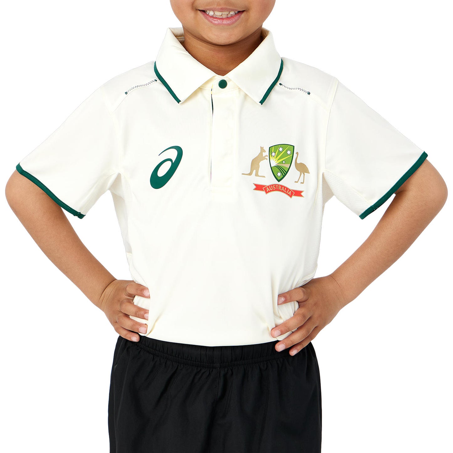 Cricket Australia Kids Replica Test Shirt