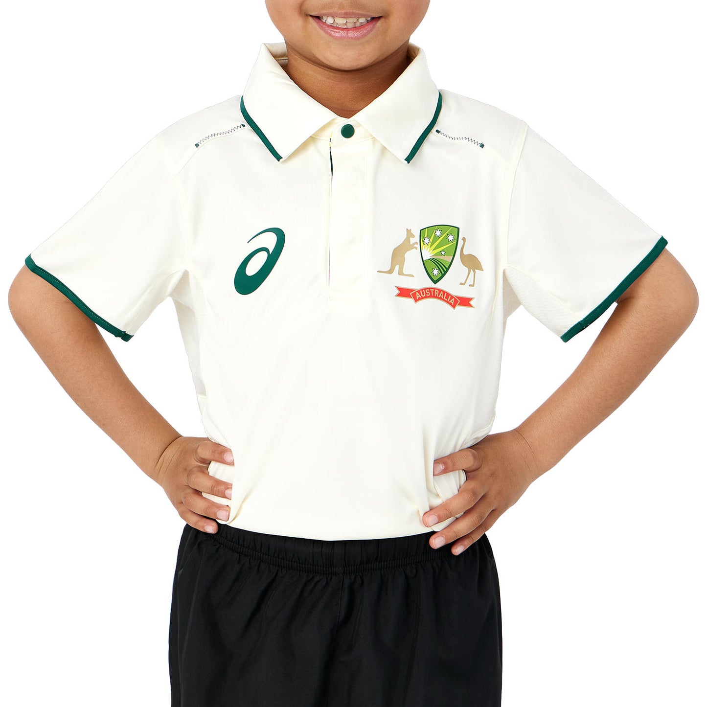 Cricket Australia Kids 2023/24 Replica Test Shirt