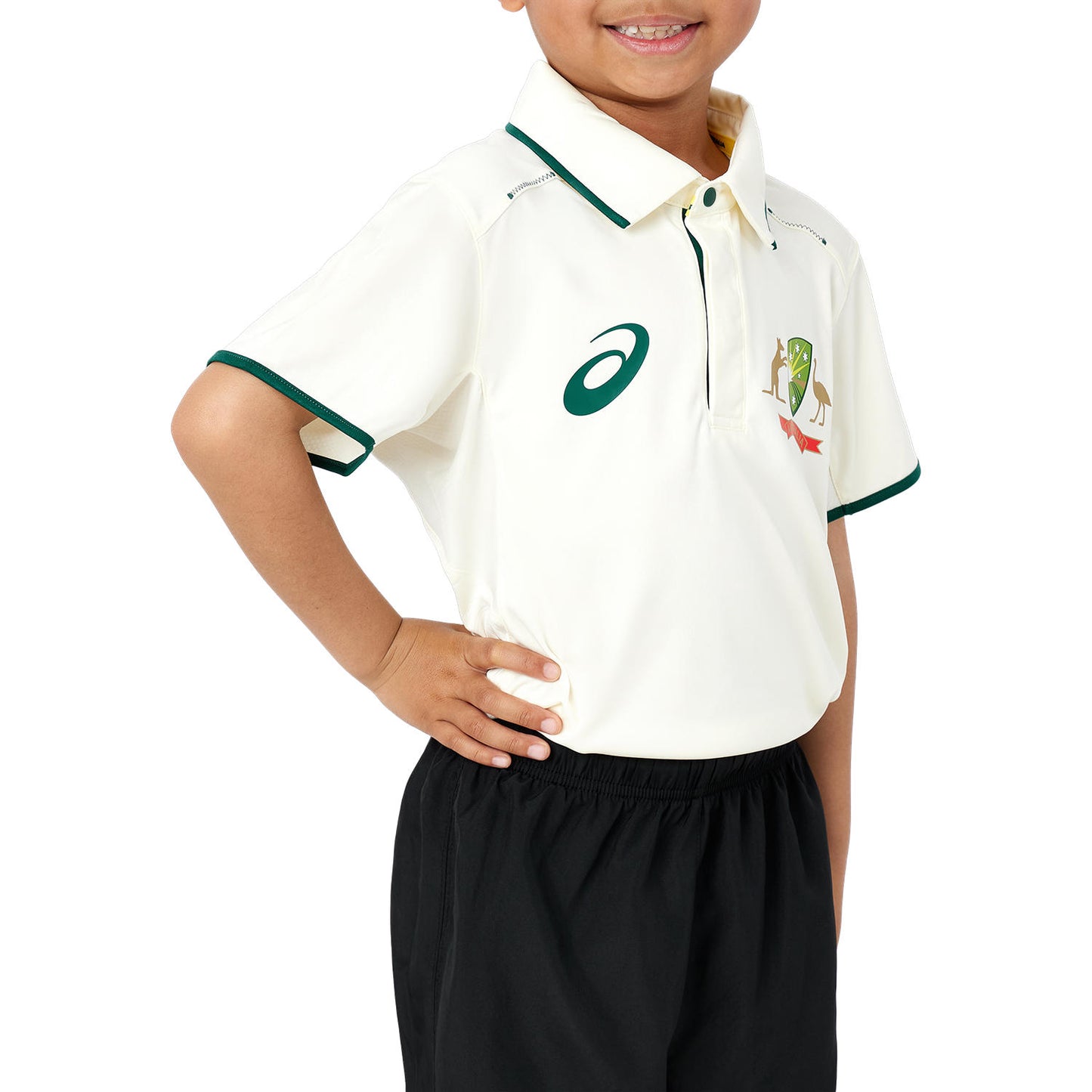 Cricket Australia 23/24 Kids Replica Test Shirt