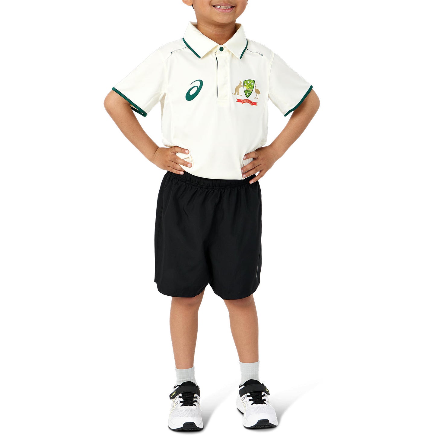 Cricket Australia 23/24 Kids Replica Test Shirt