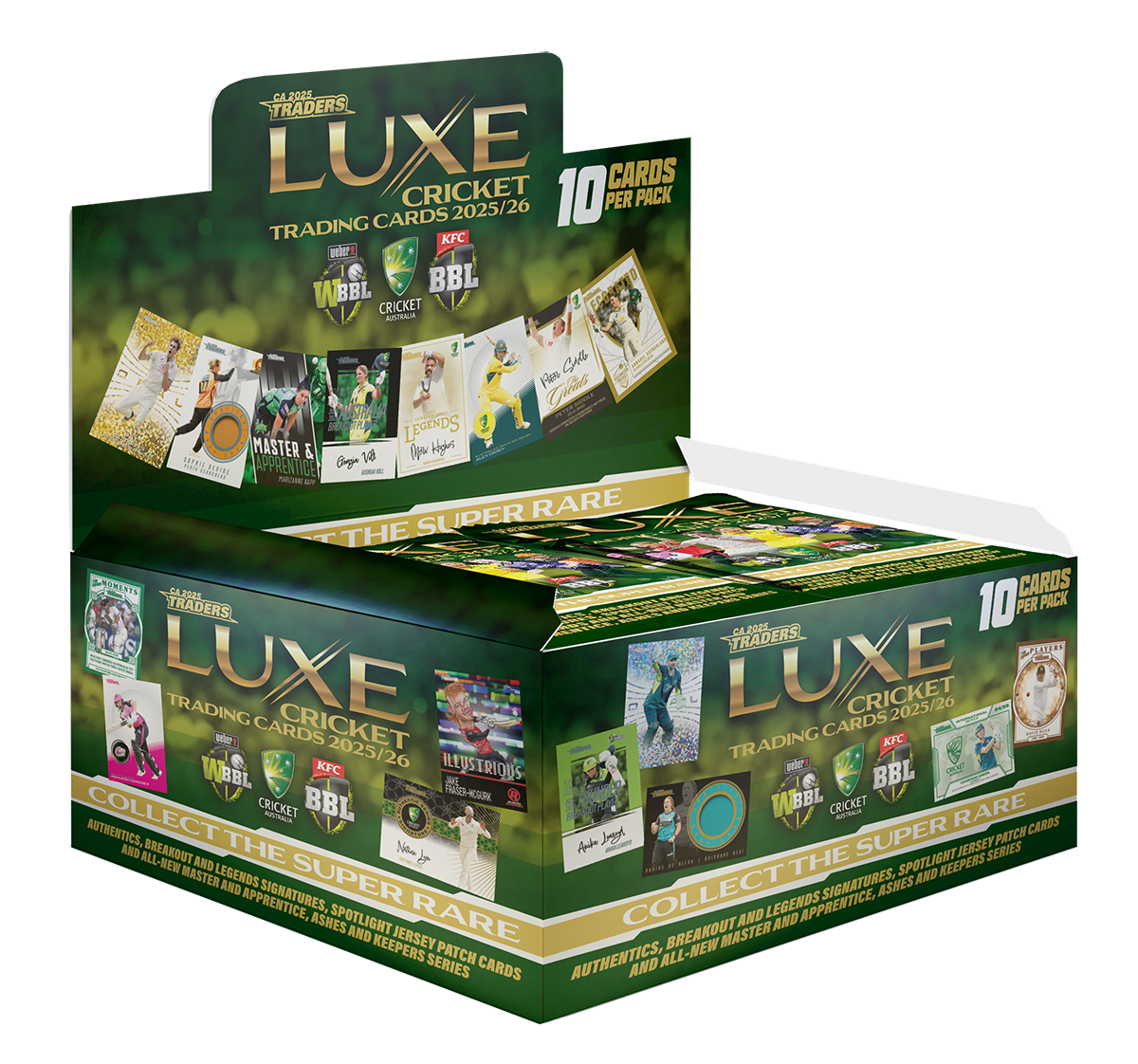 Cricket Australia Lux Hobby Trading Card Box (30 Packs) – The Official  Cricket Shop