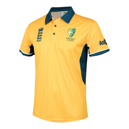 Ashes 25/26 Adult Gold Sportmesh Polo