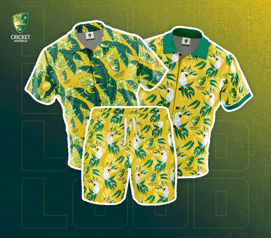 Show your support for Australia during the ICC Men's T20 World Cup with the latest Cricket Australia Supporter Range. Perfect for taking on tour or watching the game with your crew!