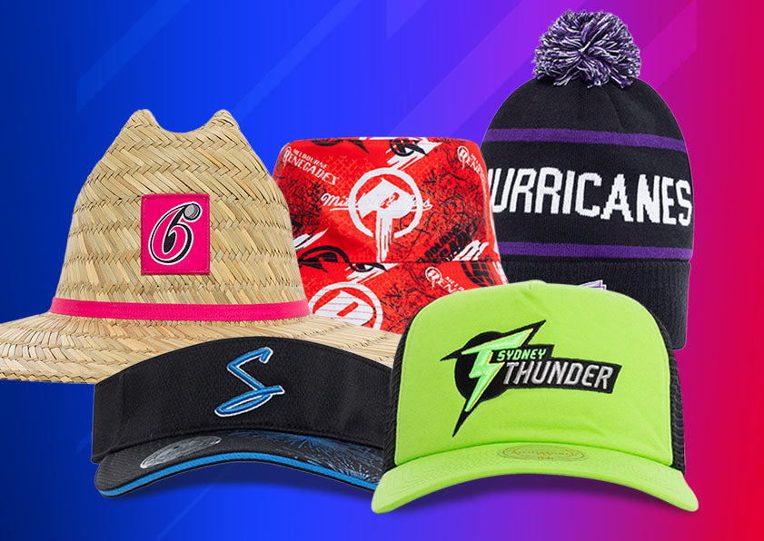 Check our exclusive range of Big Bash League headwear and shop your favourite teams now!