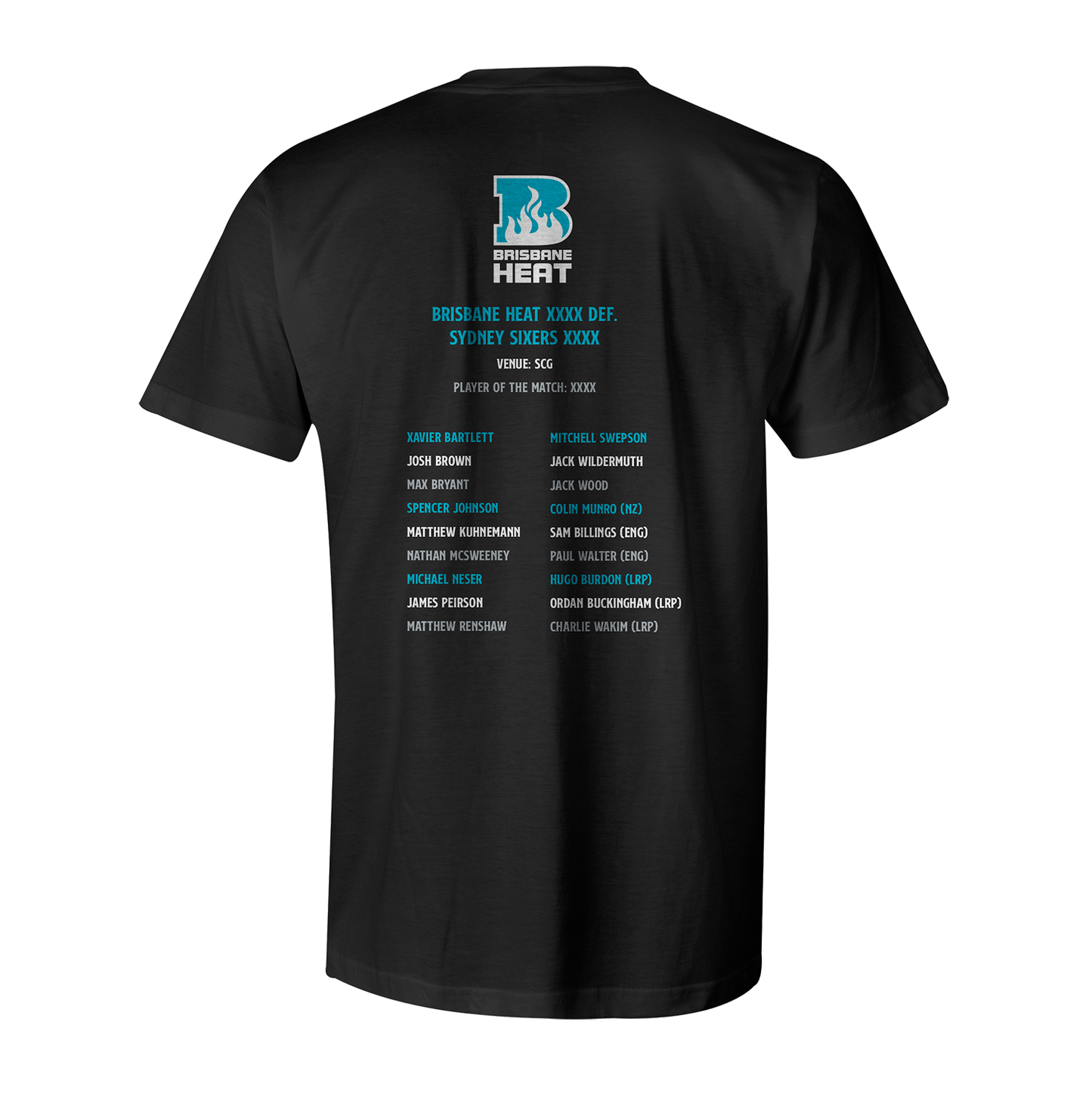 Brisbane Heat BBL 13 Kids Champions Tee