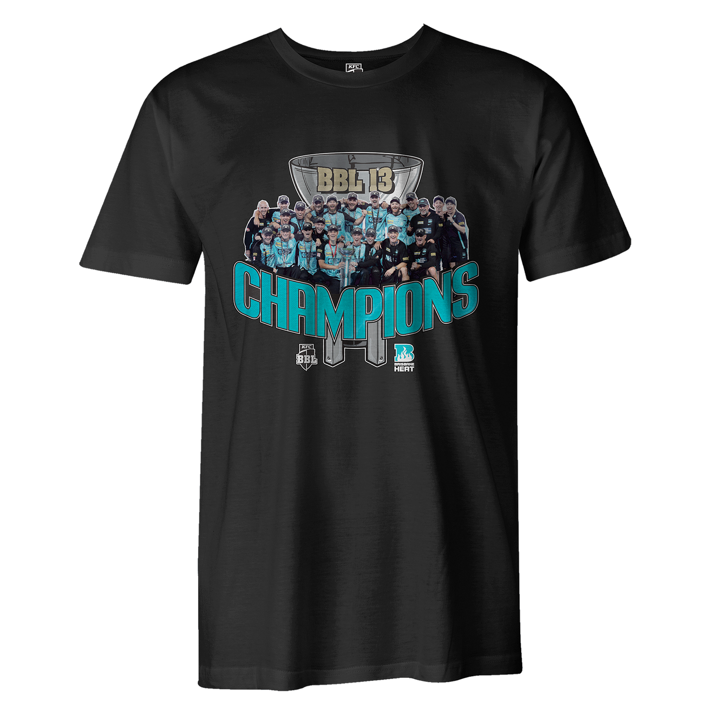 Brisbane Heat Mens Champions Photo Tee
