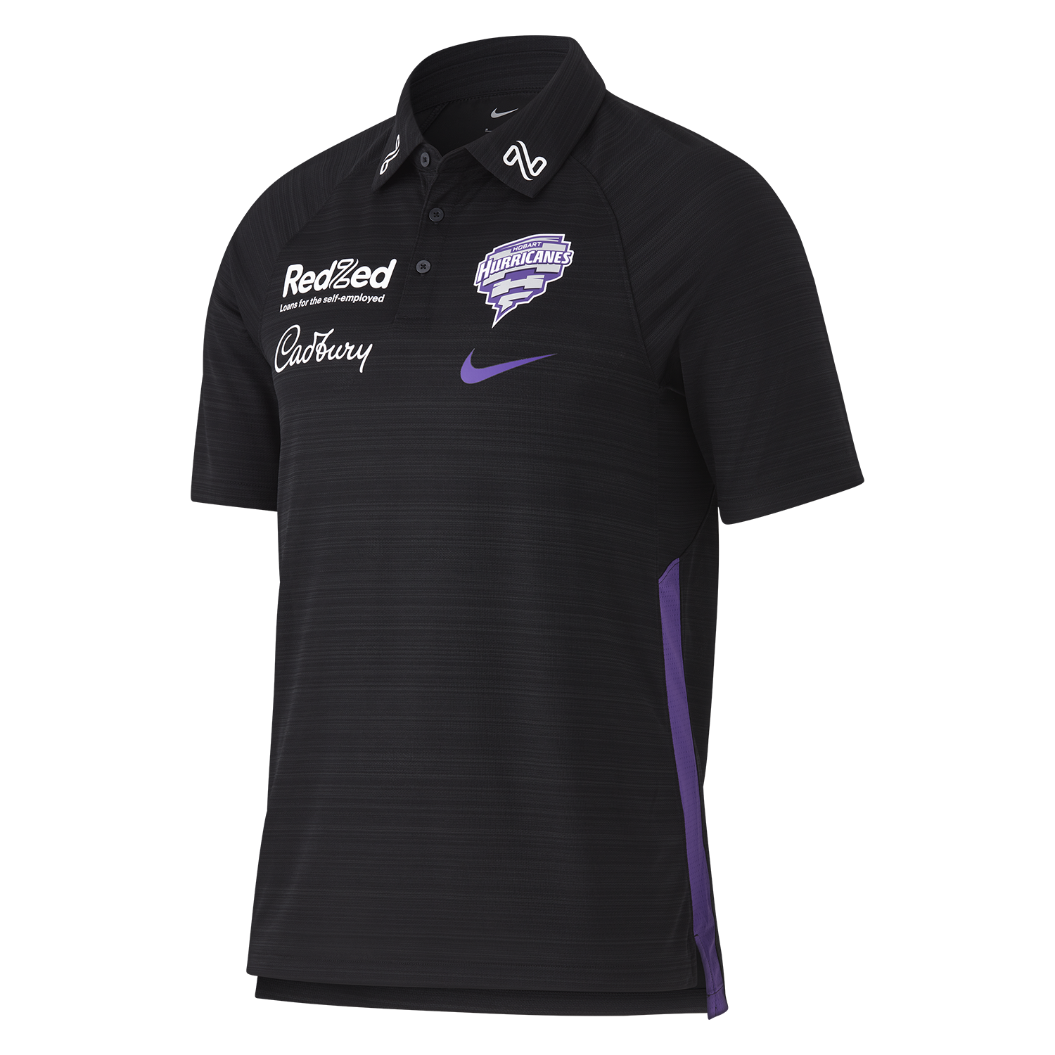 Hobart Hurricanes Mens Nike SS Media Polo