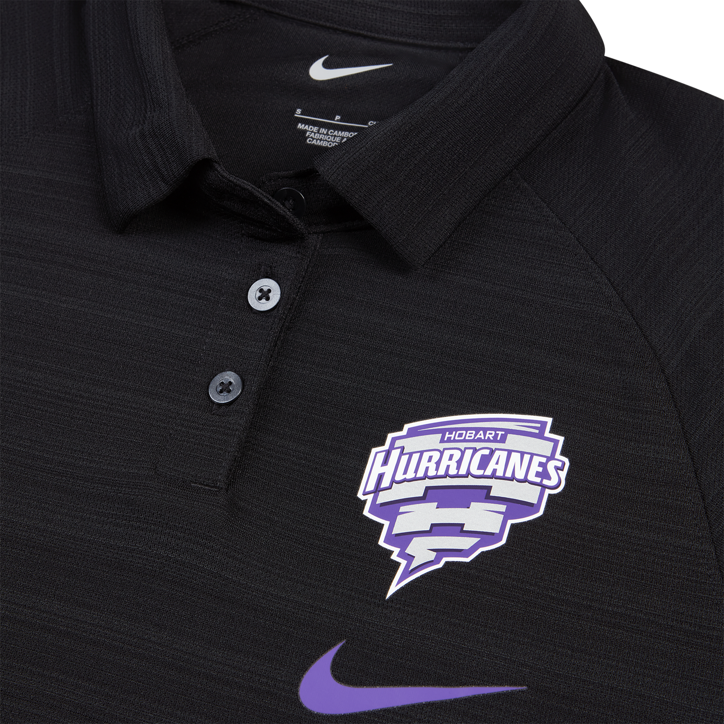 Hobart Hurricanes Womens Nike SS Media Polo