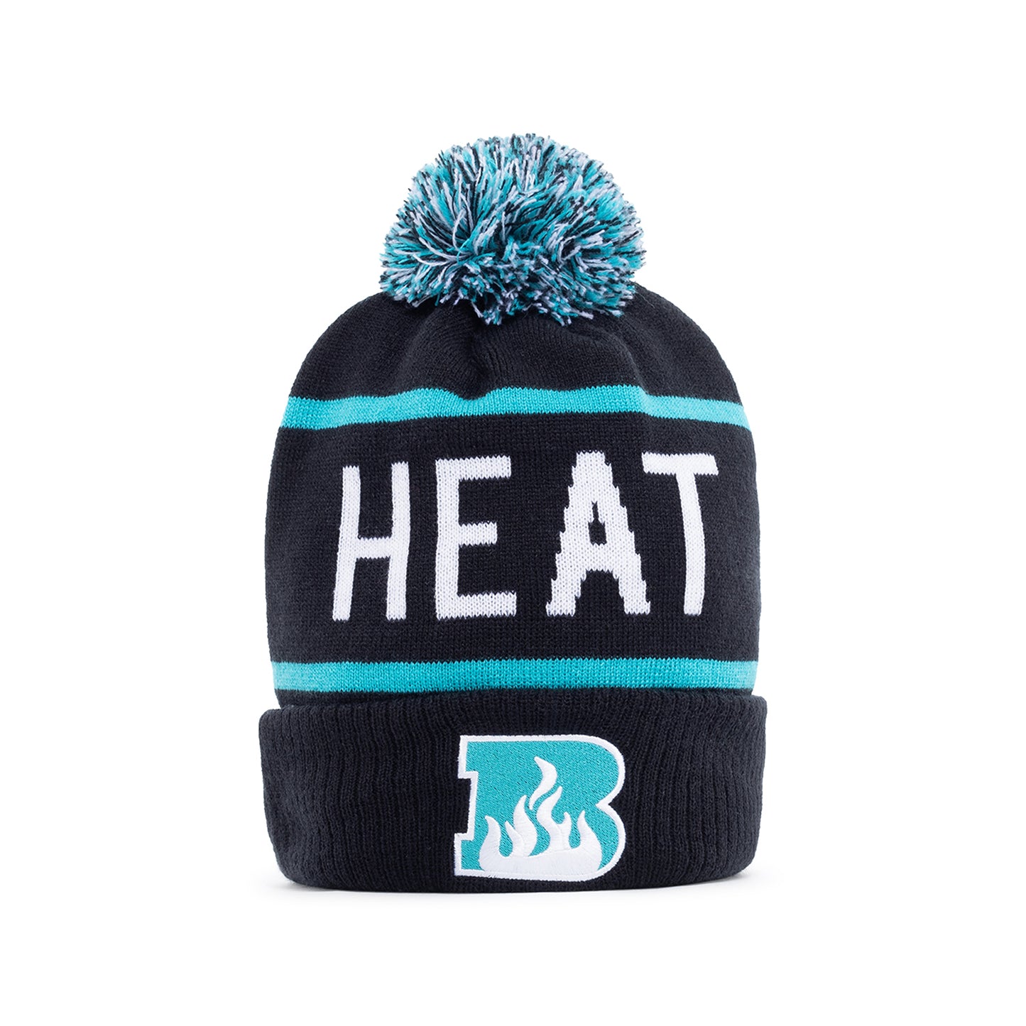 Brisbane Heat Pom Pom Knit Beanie