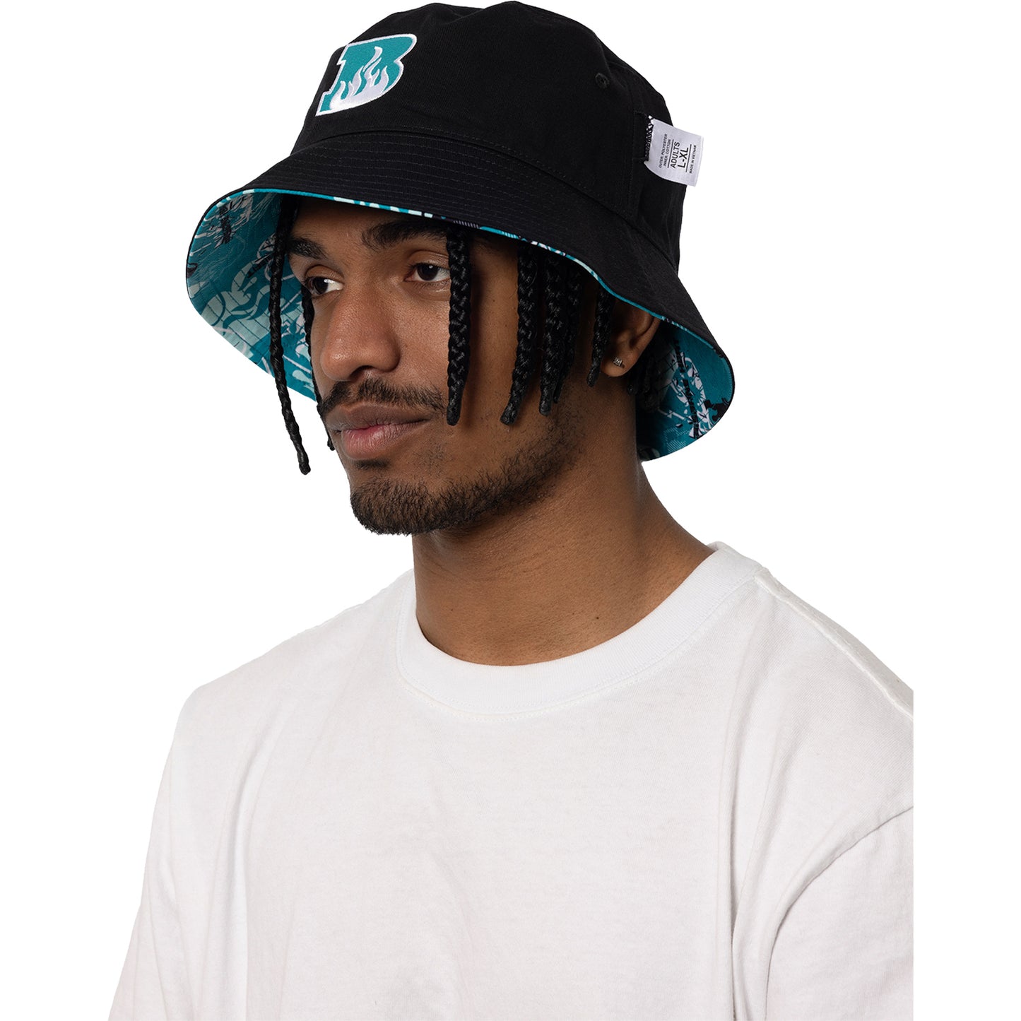 Brisbane Heat Reversible Bucket Hat Mens