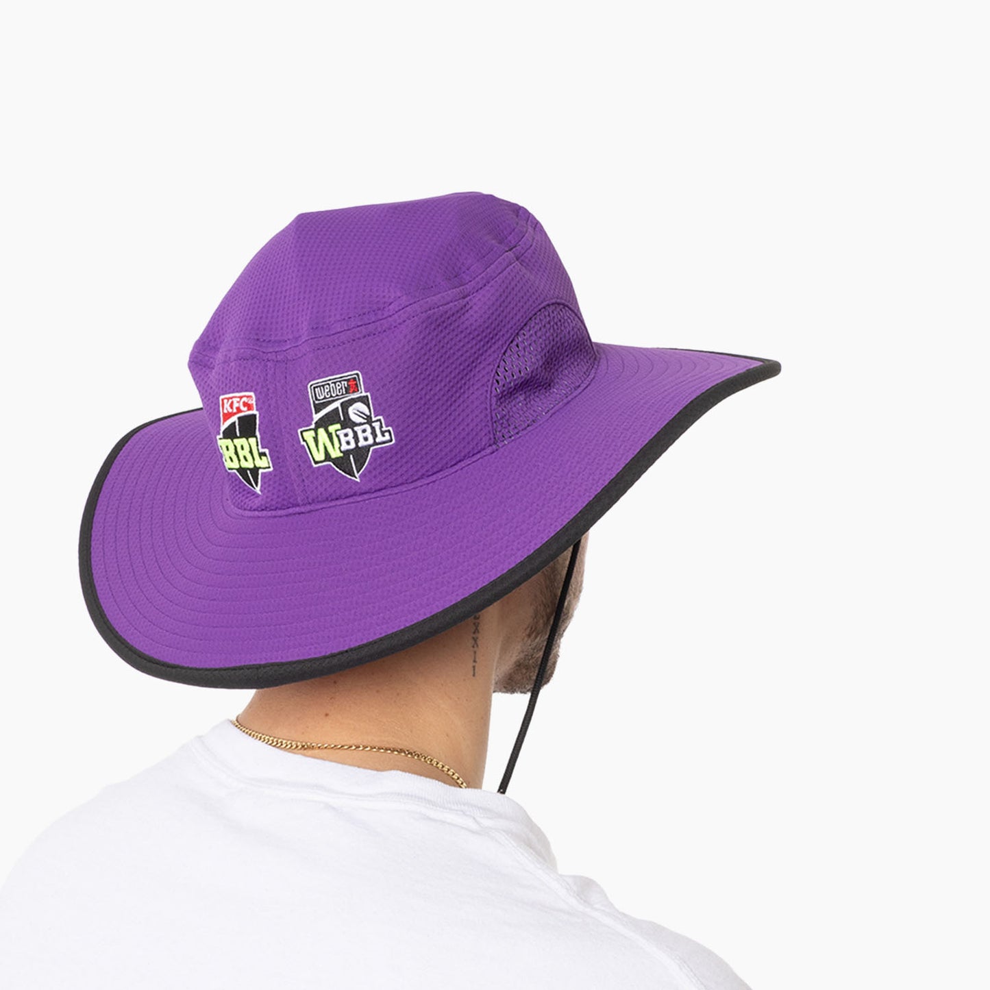Hobart Hurricanes BBL On Field Wide Brim Hat
