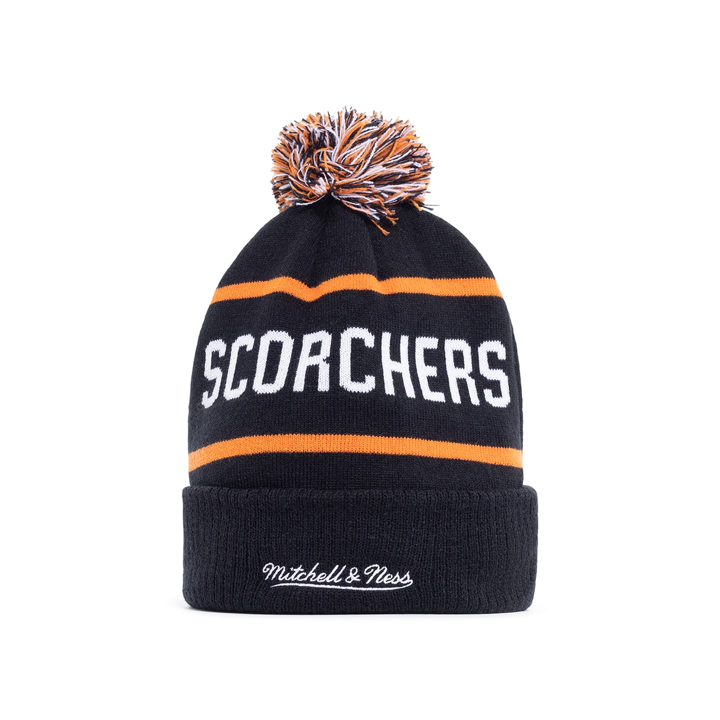 Perth Scorchers Pom Pom Knit Beanie