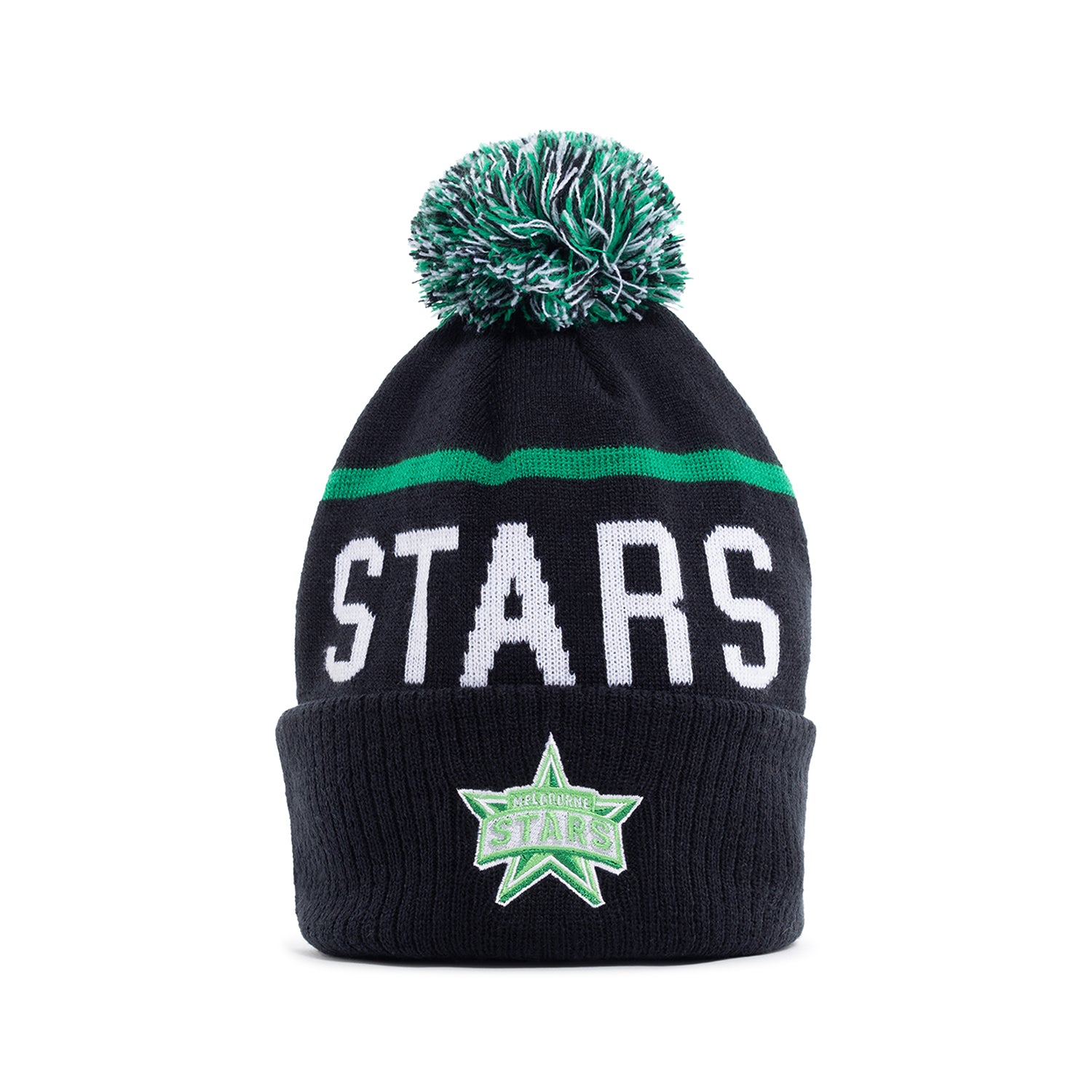 Melbourne Stars Pom Pom Knit Beanie