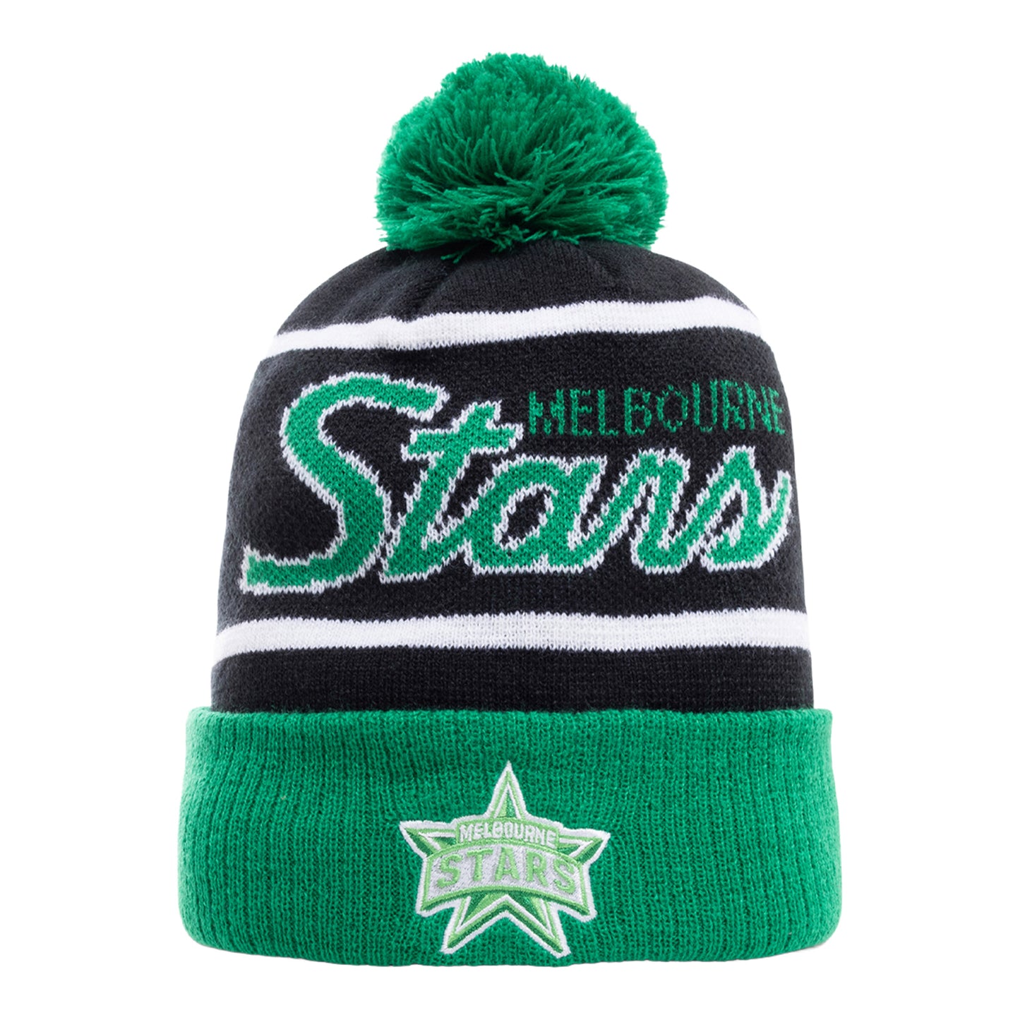 BBL 24 Melbourne Stars Mens Pompom Knit Beanie