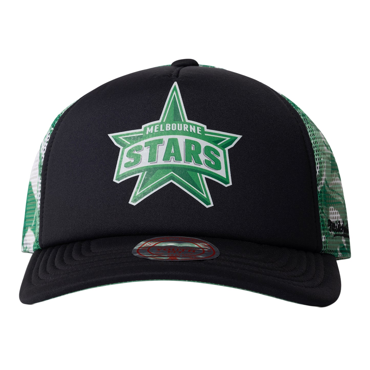 Melbourne Stars Grunge Camo Trucker Hat Youth