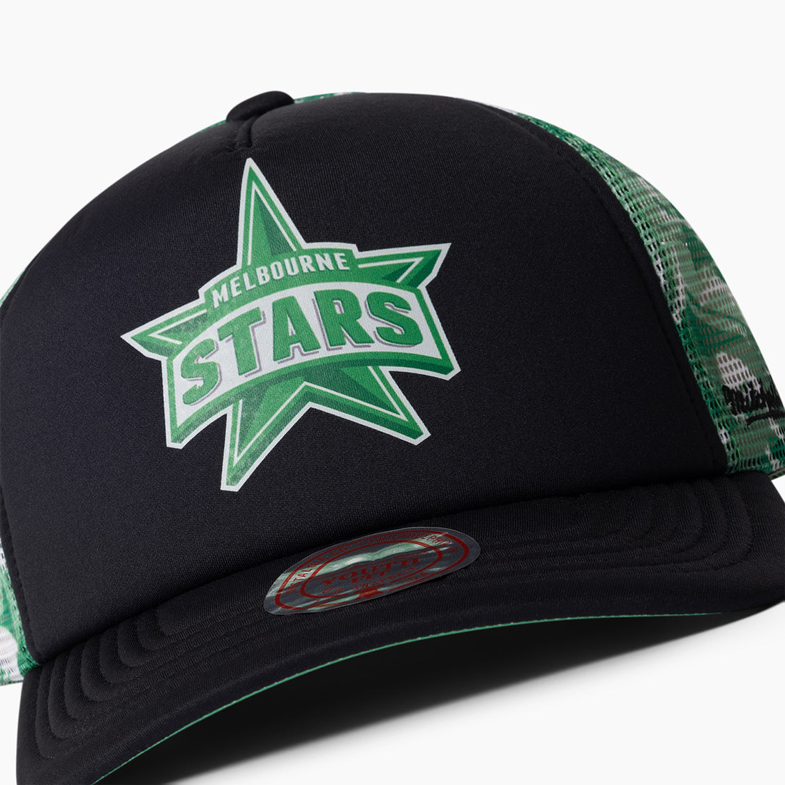 Melbourne Stars Grunge Camo Trucker Hat Youth