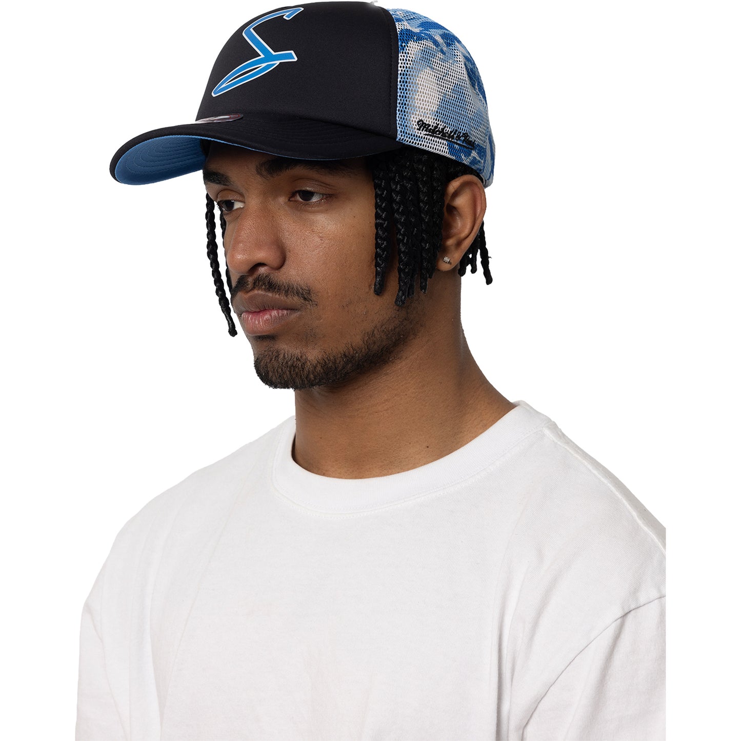 Adelaide Strikers Grunge Camo Trucker Hat Mens
