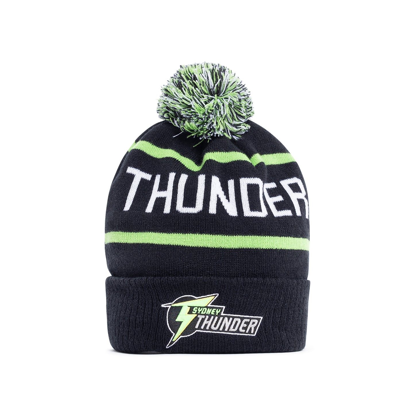 Sydney Thunder Pom Pom Knit Beanie