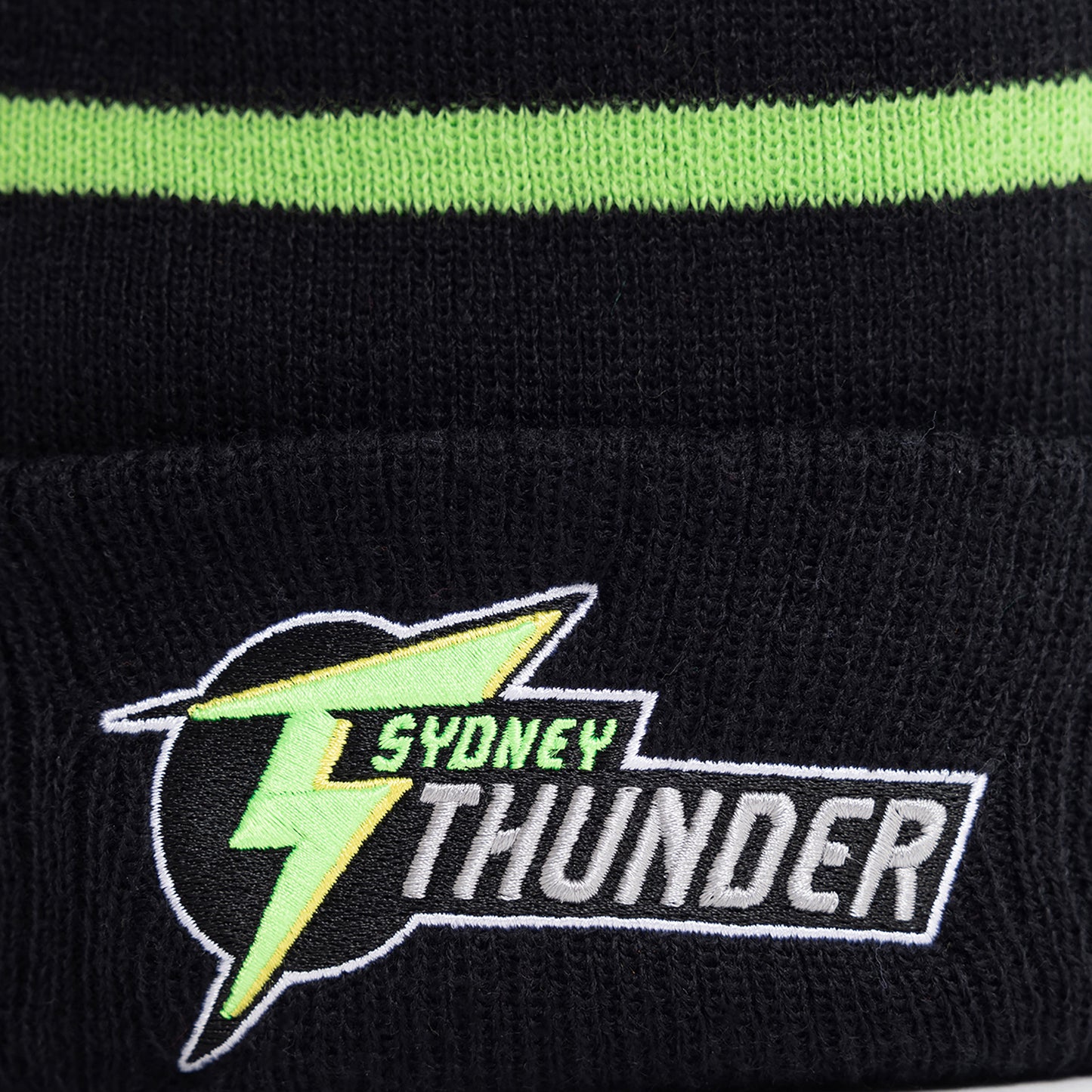 Sydney Thunder Pom Pom Knit Beanie