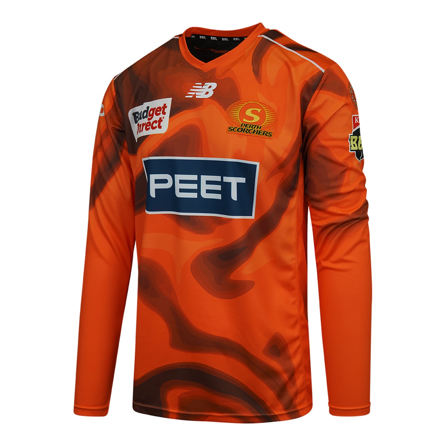 Perth Scorchers BBL Playing Tee Long Sleeve Mens