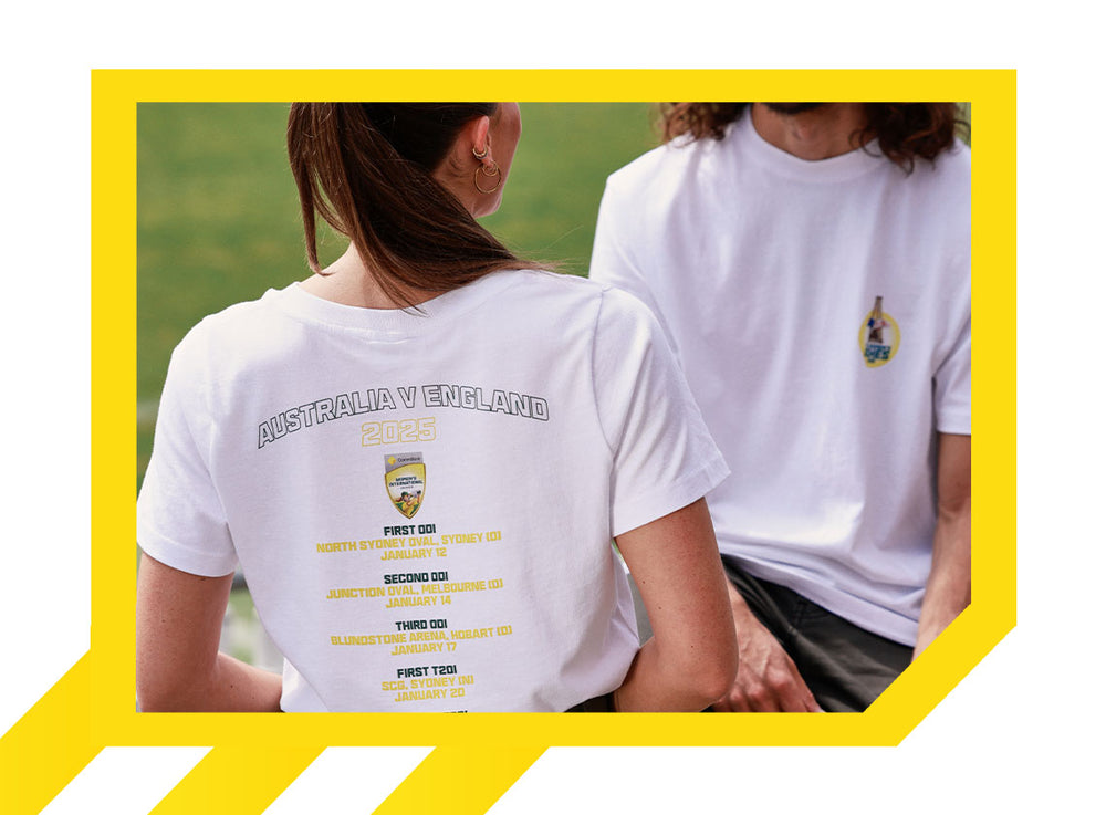 Shop the latest Women's Ashes Supporter Tees. On Sale Now!