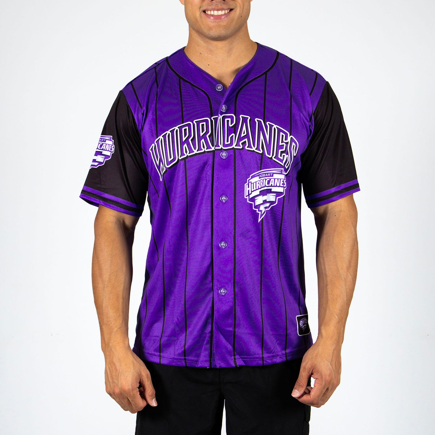 Hobart Hurricanes Slugger Baseball Shirt