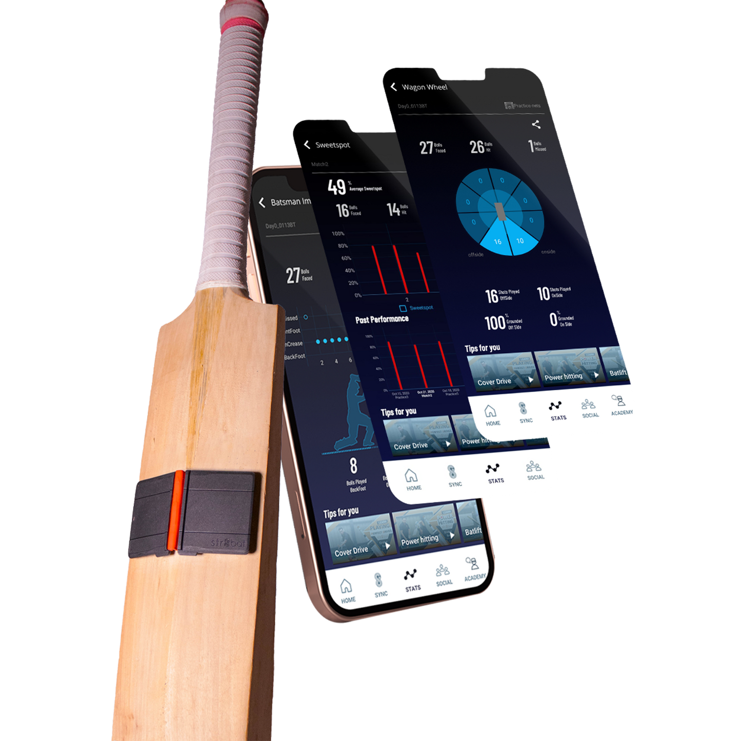 Str8bat Cricket Bat Sensor