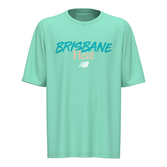 Brisbane Heat Adult 2026/27 Summer Cotton Tee