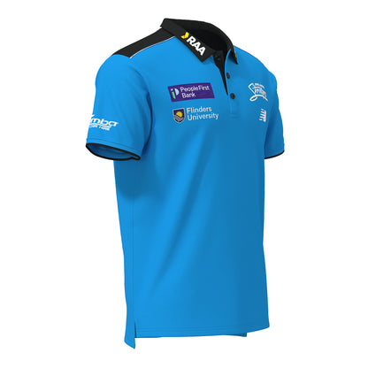 Adelaide Strikers Adult 2026/27 Blue Media Polo