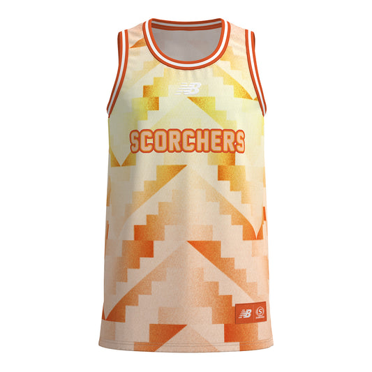Perth Scorchers Mens 2026/27 Summer Basketball Singlet - Pre-Order