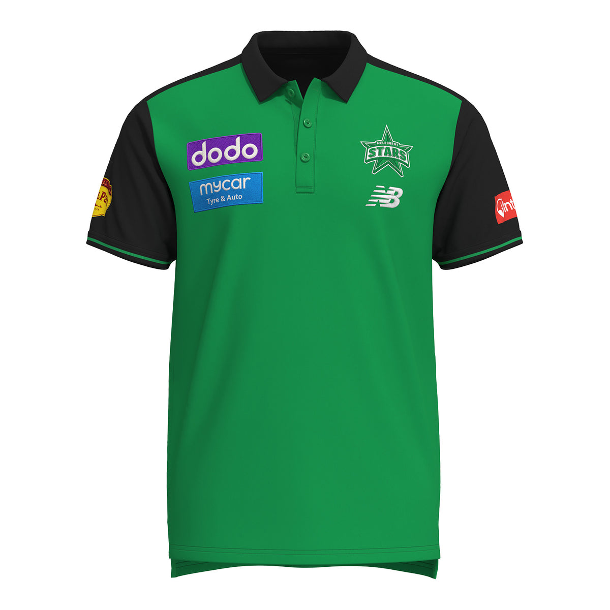 Melbourne Stars Adult 2026/27 Green Media Polo