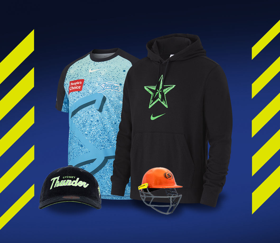 Up to 30% off selected Sale items from the Official Cricket Australia Online Store. *T & Cs apply. Holiday Season Shipping details in the footer menu below.