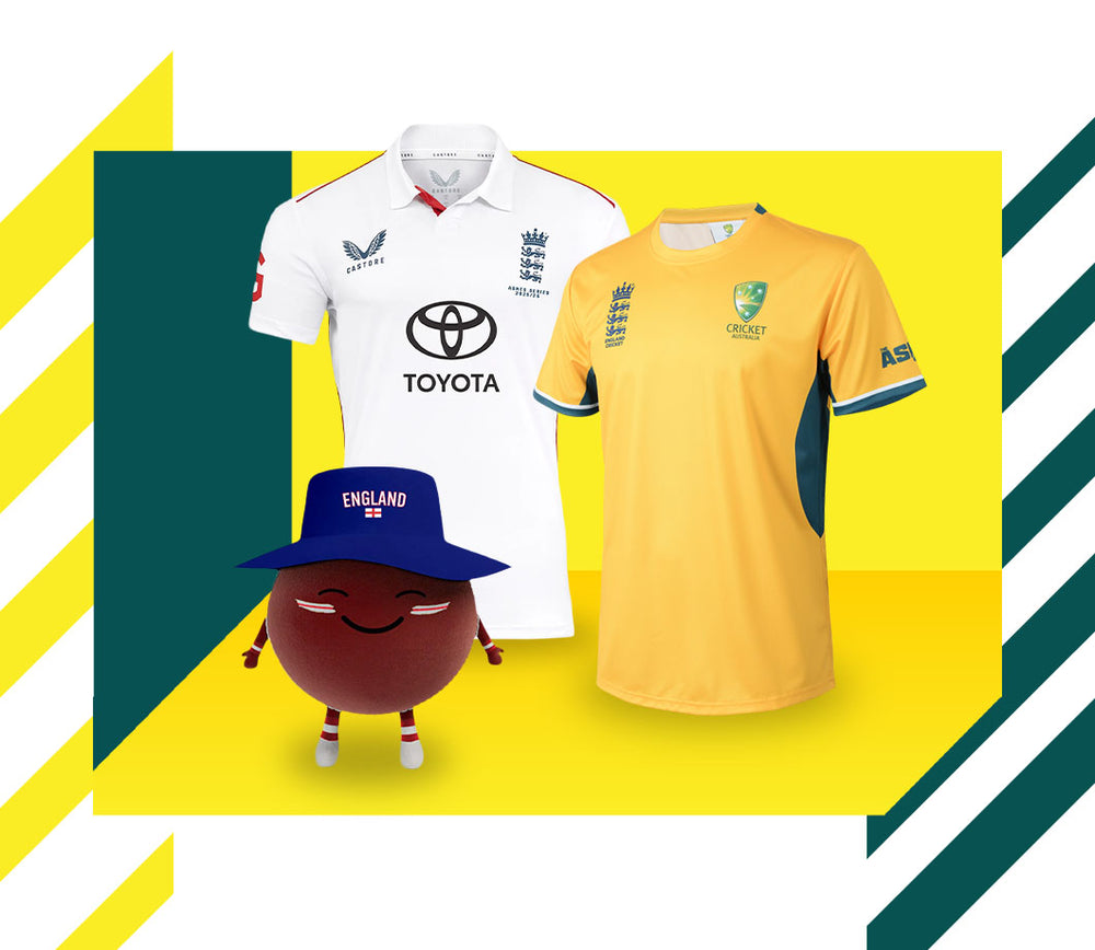 Save 40% off on official Ashes & England merchandise for a limited time. T&Cs apply*