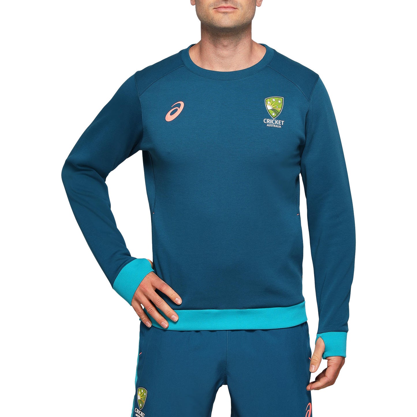 Cricket Australia Mens 2023/24 Training Crew Fleece