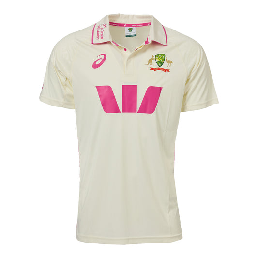 Cricket Australia Mens 2026/27 Pink Test Jersey