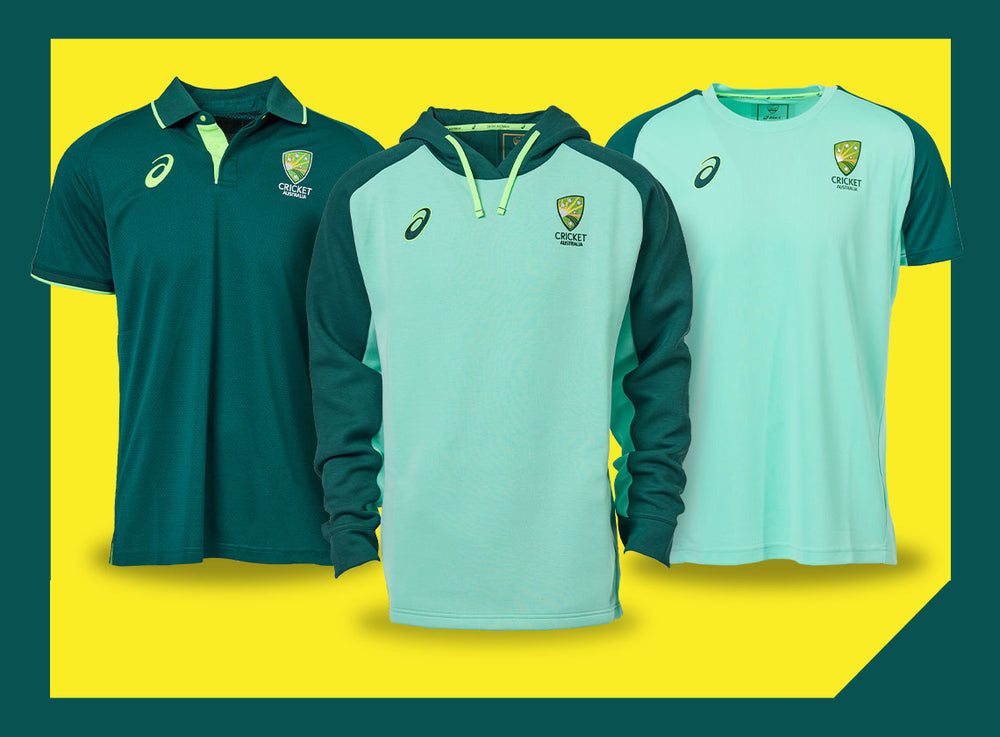 Built for performance and designed for comfort, the 2026/27 Cricket Australia Training Range lets you train, travel and support Australian cricket in style.