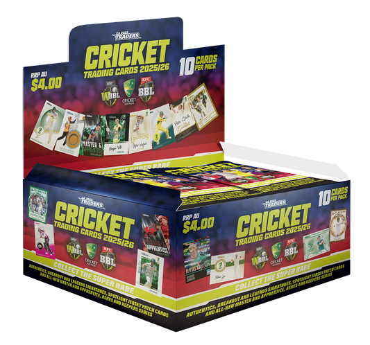 Cricket Australia Retail Trading Card Box (30 Packs)