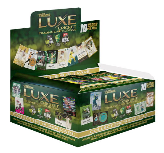 Cricket Australia Lux Hobby Trading Card Box (30 Packs)