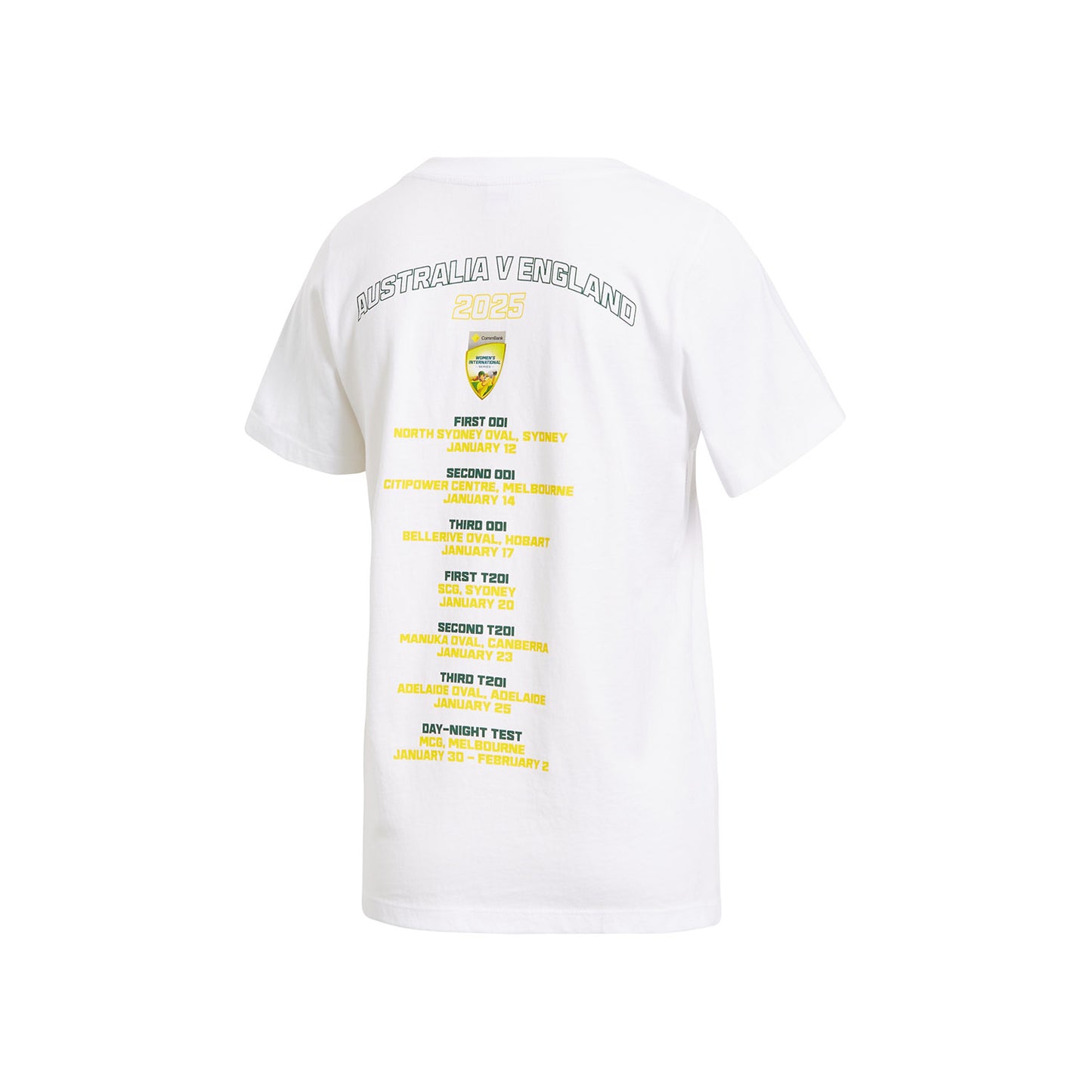 Womens Ashes 2025 Supporter Tee - Womens