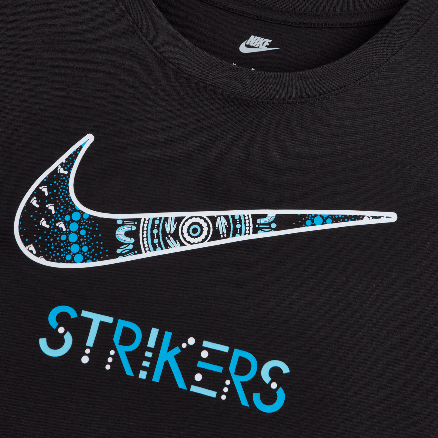 Adelaide Strikers Mens Nike Indigenous Swoosh Tee