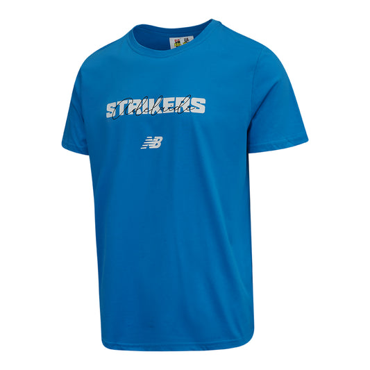 Adelaide Strikers Blue Travel Tee Mens