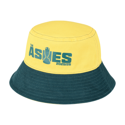 Ashes 25/26 Green/Gold Reversible Bucket Hat