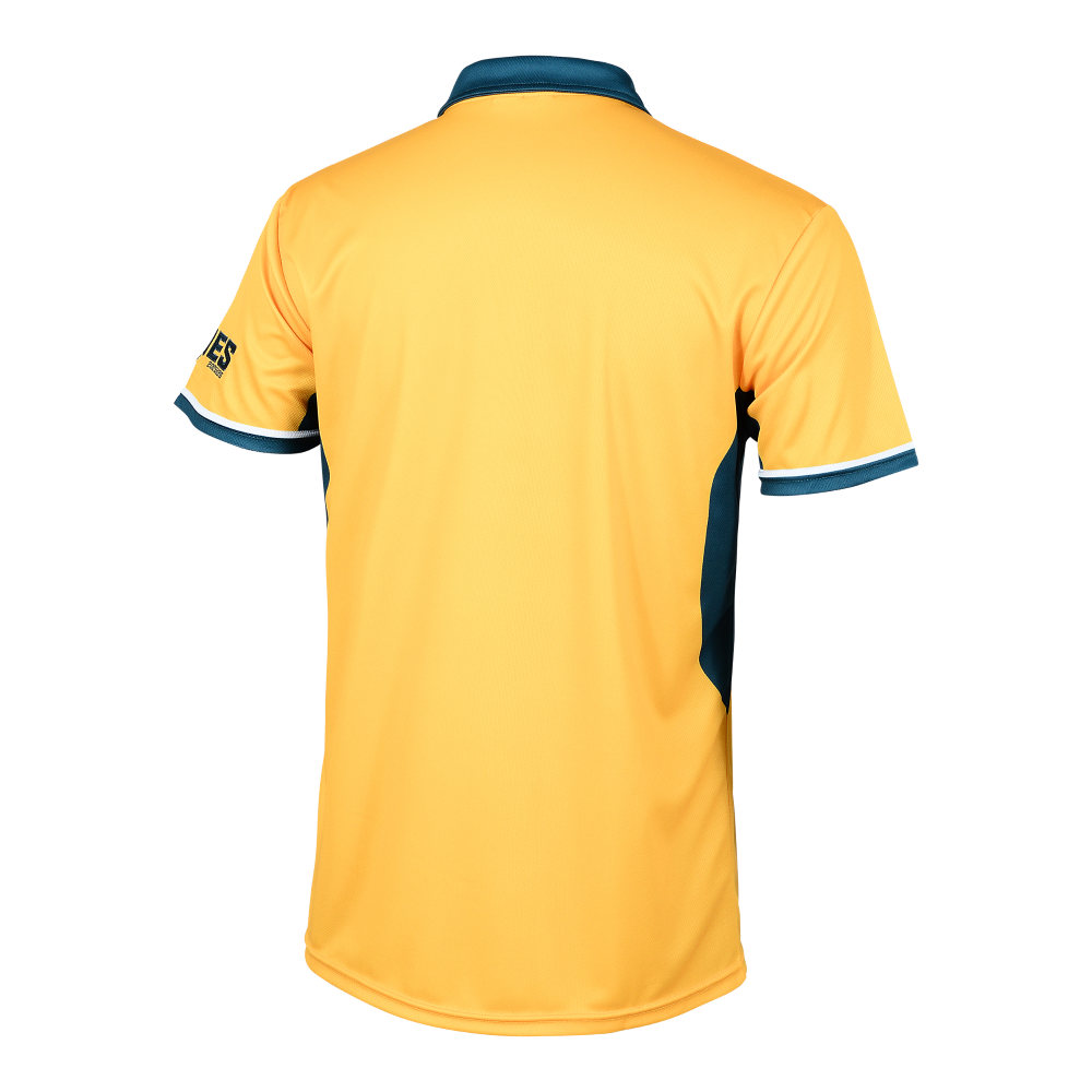 Ashes 25/26 Adult Gold Sportmesh Polo