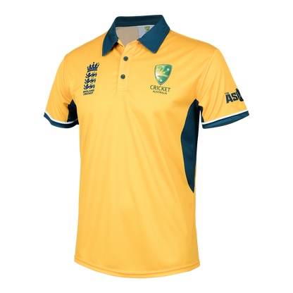 Ashes 25/26 Adult Gold Sportmesh Polo