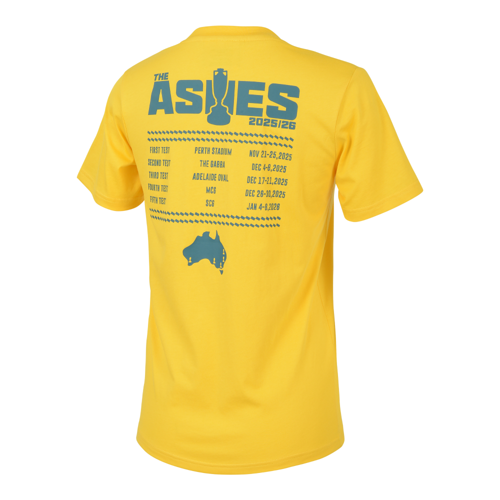 Ashes 25/26 Youth Gold Tee