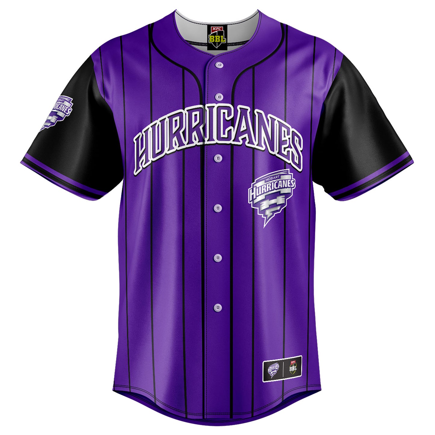 Hobart Hurricanes Slugger Baseball Shirt